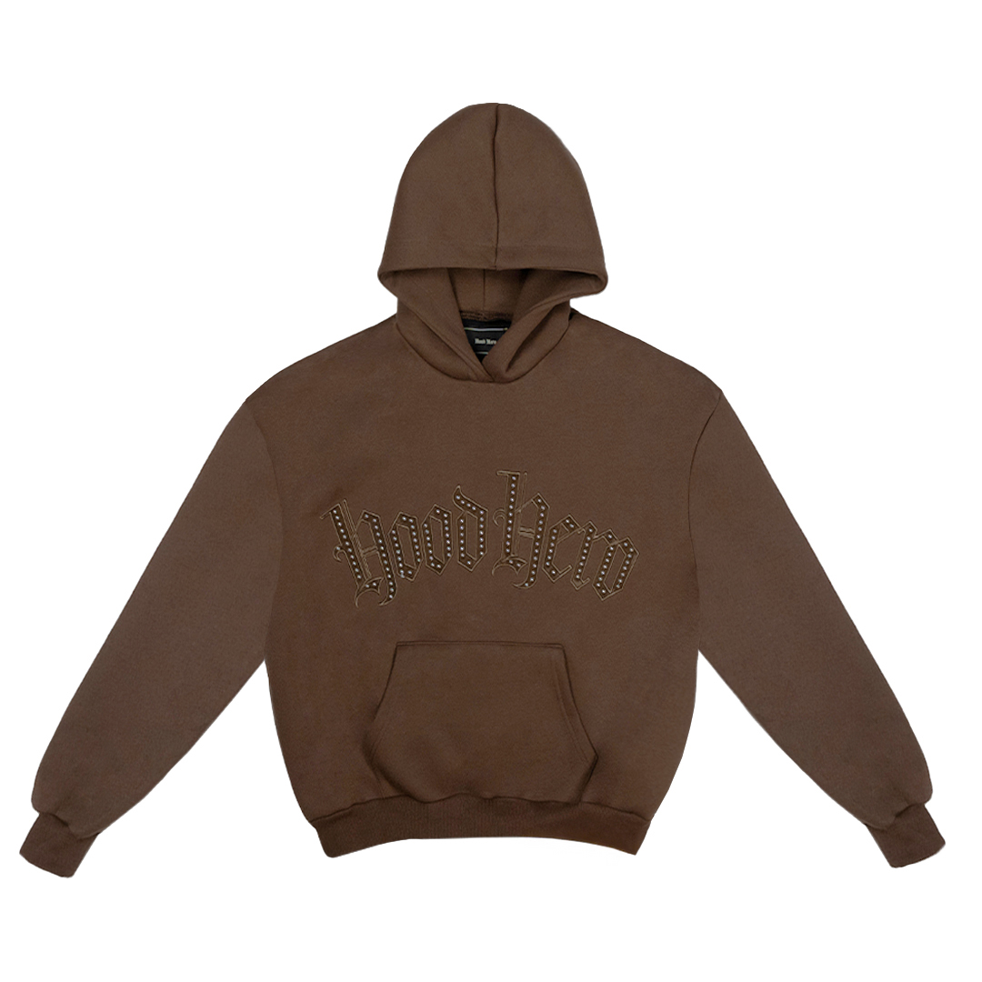 Oversize Tank-Hoodie - Earth Brown